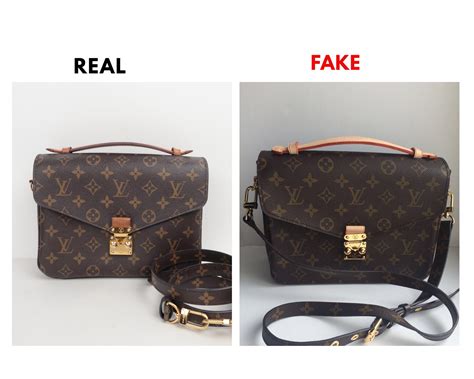 how to spot a fake louis vuitton pochette metis|real louis vuitton pochette.